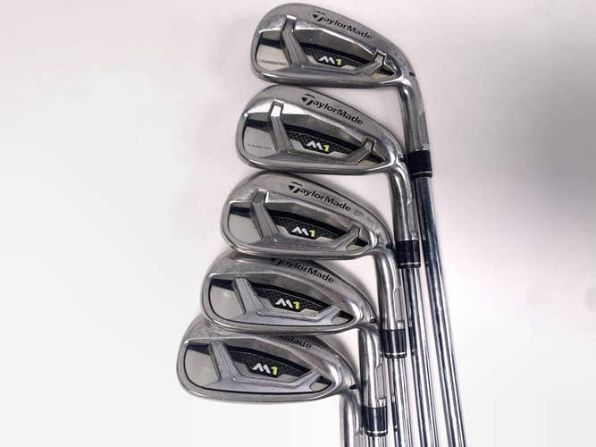TaylorMade M1 Iron Set 5-PW KBS Tour C-Taper Regular Steel Mens RH- No 7i
