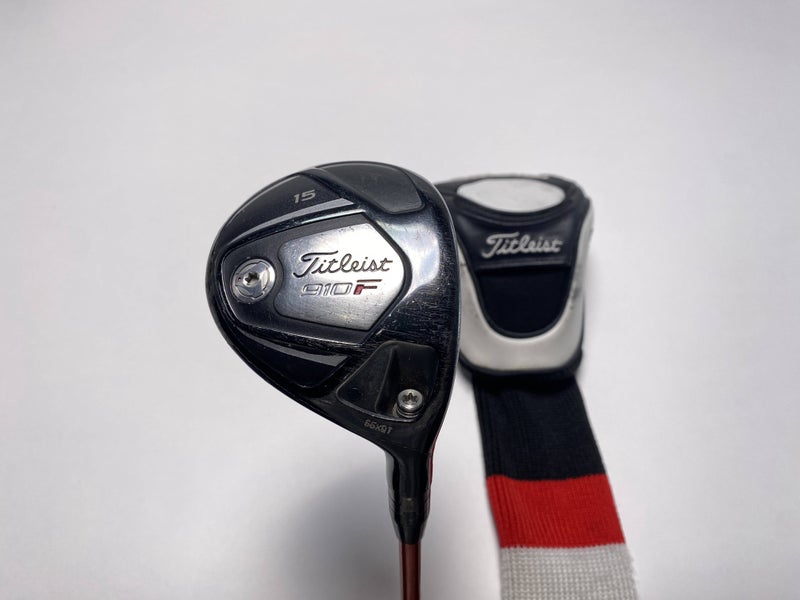 Titleist 910 F 3 Fairway Wood 15* Mitsubishi Rayon Bassara 40 Hi Ladies RH HC