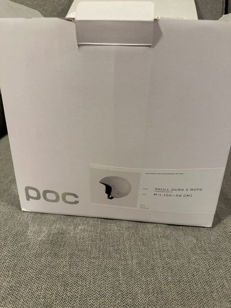 Unisex Medium/Large POC SKULL DURA X Helmet (Used) FIS Legal