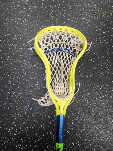 Used Brine HEAD + WARRIOR RELENTLESS SHAFT Jr Atk/Mid Complete Stick Yellow 11849-S000034263