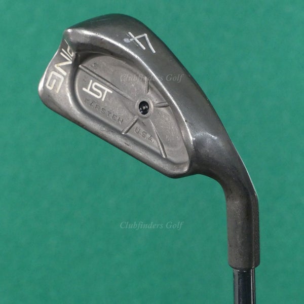 Ping ISI Stainless Black Dot Single 4 Iron Cushin JZ Steel Stiff