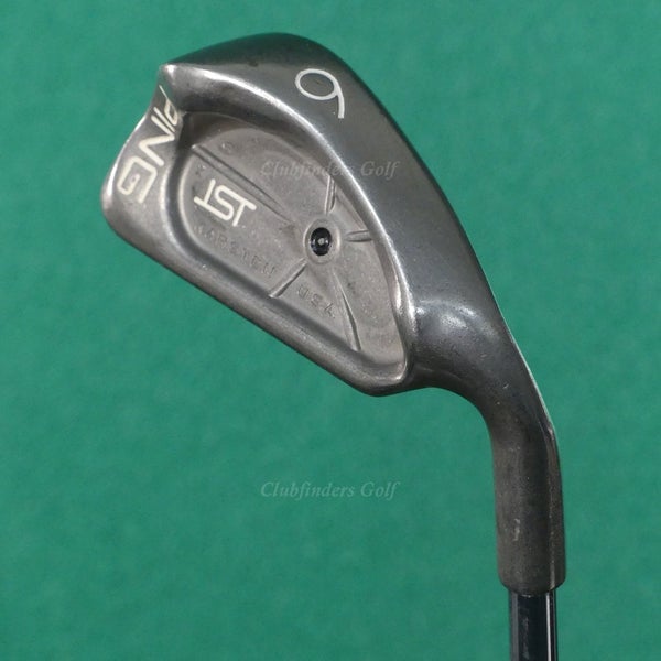Ping ISI Stainless Black Dot Single 6 Iron Cushin JZ Steel Stiff
