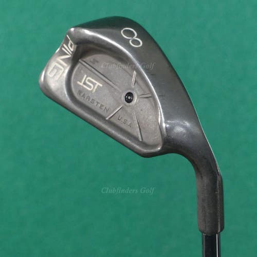 Ping ISI Stainless Black Dot Single 8 Iron Cushin JZ Steel Stiff