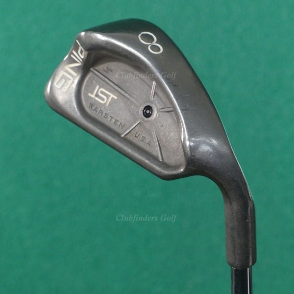 Ping ISI Stainless Black Dot Single 8 Iron Cushin JZ Steel Stiff