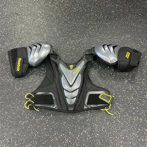 Used Reebok ZG3 Lacrosse Shoulder Pads Black SM 11849-S000034052