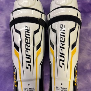 Senior Bauer Supreme 150 Shin Pads 15" (Used)