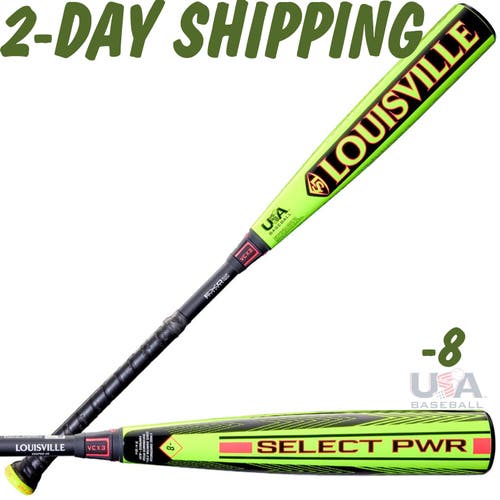 BRAND NEW | 2026 Louisville Slugger Select PWR 29" / 21 oz USA Youth Bat 2-5/8" ►FAST SHIP◄