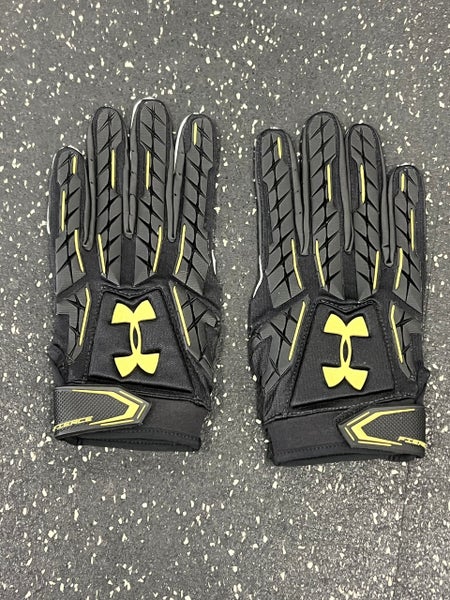 Used Under Armour FIERCE FB Gloves Black XL 11849-S000032307