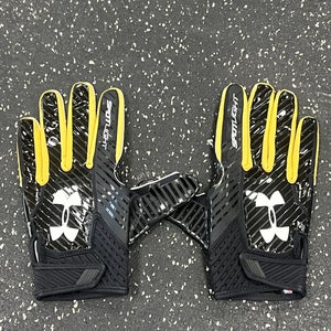 Used Under Armour SPOTLIGHT FB Gloves Black XL 11849-S000032308