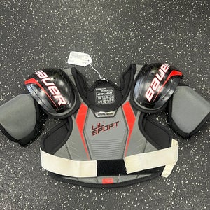 Used Bauer LIL SPORT Youth Shoulder Pads LG 11849-S000032322
