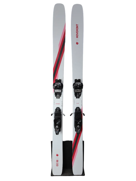 NEW Movement Go 98 W Skis 170cm with Protector Attack 13 Bindings 2024