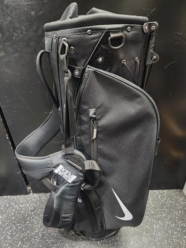 Used Nike SPORT LITE Mens Stand Bag Black 11849-S000034305