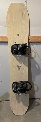 Used 2024 Arbor Terra Pin Snowboard w/ 5th Element bindings; Size: 156 cm