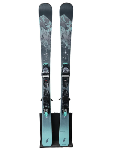 Used Nordica Wild Belle 84 DC Skis 144cm with TP2 11 Bindings 2023