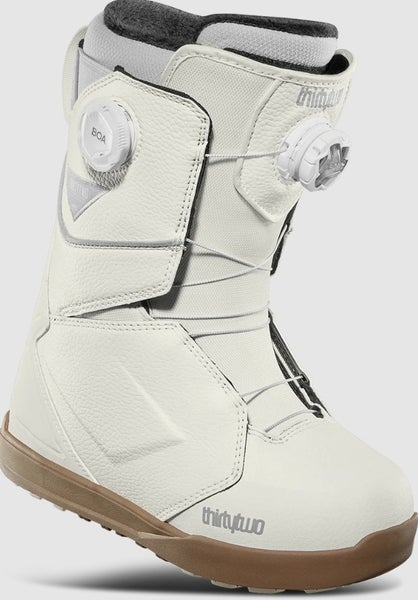 THIRTYTWO 24/25 LASHED DOUBLE BOA BONE WOMEN'S 9 snowboard boots, new