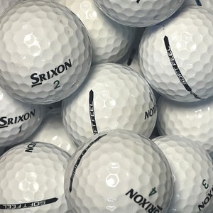 36 Near Mint AAAA White Srixon Soft Feel Used Golf Balls