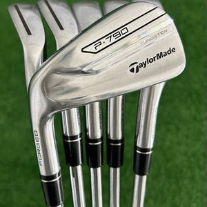LH Taylormade P790 Forged Iron Set 5-P / NS Pro Modus Tour 120 Stiff