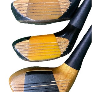 Keller Registered Persimmon Wood Set Driver Plus 3w,4w RH Men's Stiff Steel HC's