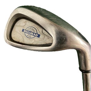 Callaway Steelhead X-14 8 Iron RH Men's Stiff Steel 36" Factory Grip Nice Club