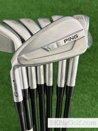 LH Ping G700 Iron Set 4-W / Ping Alta CB Regular Graphite