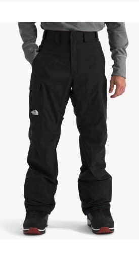 Mens The North Face Freedom Ski Snowboard Waterproof Snow Pants Black XL Reg New