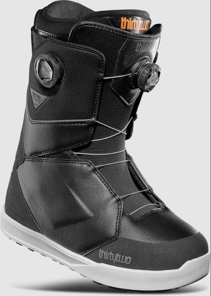 THIRTYTWO 24/25 LASHED DOUBLE BOA BLACK/GREY MEN'S 10 snowboard boots, new
