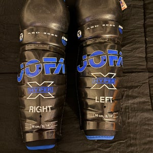 Senior Jofa 14’’ Shin Pads - Hyper X - Well-Worn Game Used