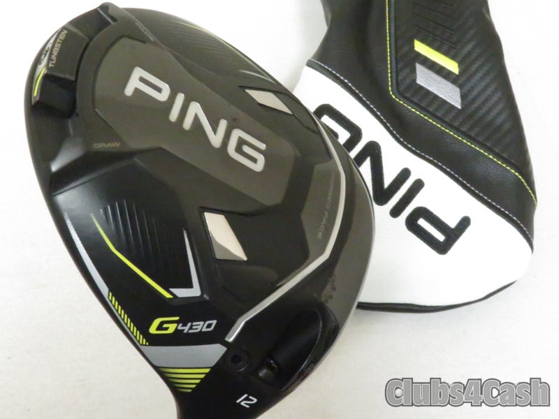 PING G430 MAX Driver 12 Alta CB 55 Black Stiff Flex +Cover  .. MINT