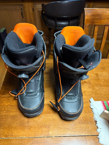 Men's Size M 7.0 (W 8.0) Rossignol Crank Boa H4 Snowboard Boots All Mountain (Like New) USED ONCE!