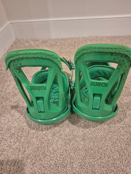 Men's Large Burton Freestyle Snowboard Bindings All Mountain (Used)