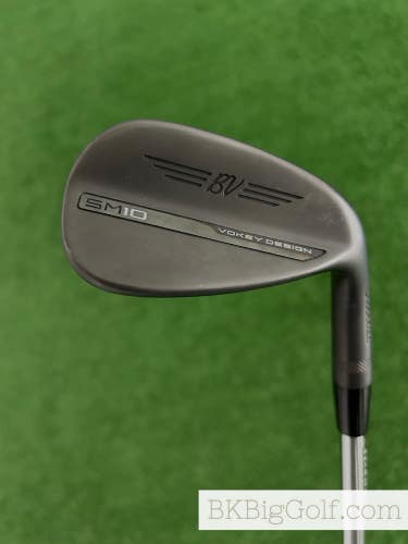 Titleist Vokey SM10 Black 46 Degree Pitching Wedge / Extra Stiff