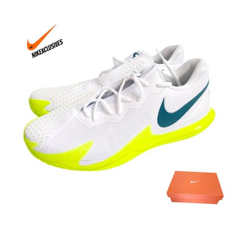 Size 11 Men's Nike NikeCourt Zoom Vapor Cage 4 Rafa Hard Court Tennis Shoes DD1579-107