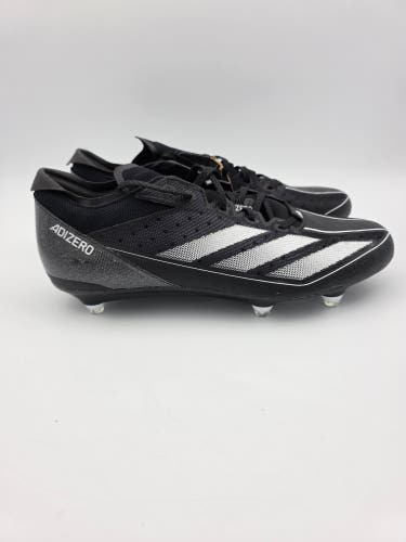 Adidas Adizero Electric Detachable Football Cleats Black IH7427 Size 10.5 NEW