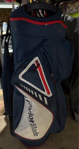 TaylorMade 14-way Blue Golf Cart Bag (used)