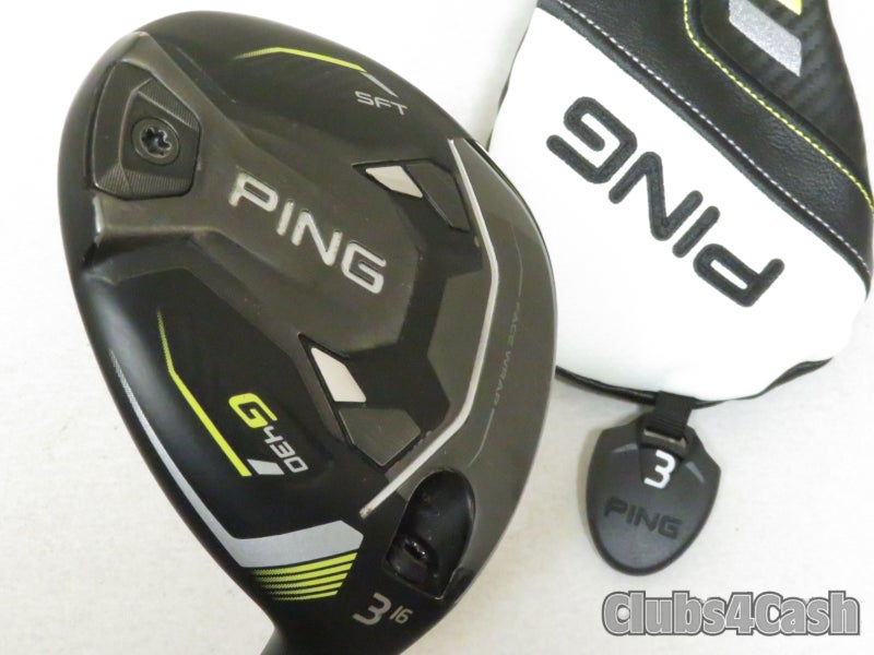PING G430 SFT Fairway 16  3 Wood Alta CB 65 Black Regular Flex +Cover