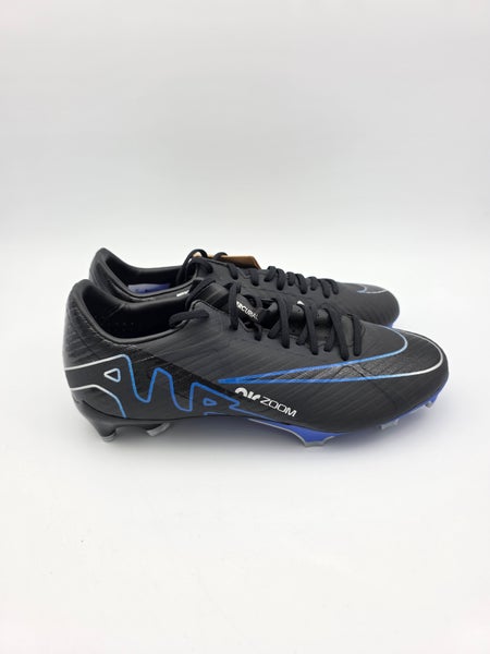 Nike Zoom Mercurial Vapor 15 Academy Fg/Mg Black-Royal Blue Sz 6.5 DJ5631-040