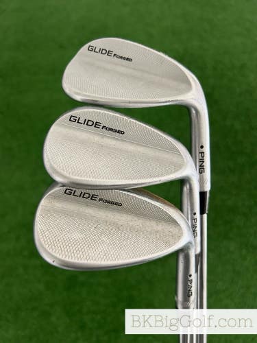 Ping Glide Forged Chrome 3 Wedge Set (52, 56, & 60 Degrees)