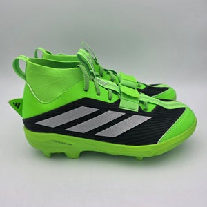 Adidas Adizero Edge+ TPU Baseball Cleats Solar Green Men’s Size 8.5 IH6139