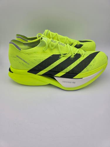 Adidas Adizero Prime X 3.0 Strung Running Lemon Yellow JI2981 Men's Size 14