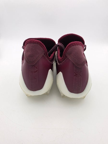 NEW Adidas Adizero Electric.1 Football Cleats Maroon White  display picture 1