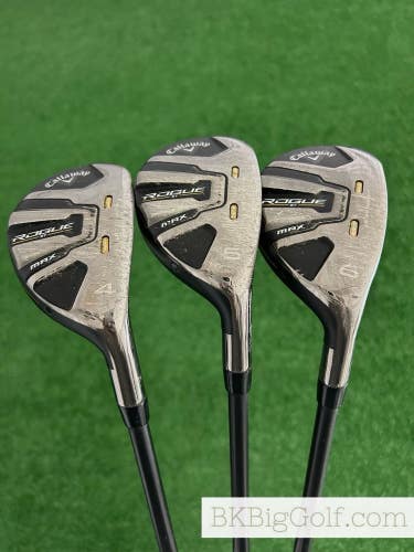 Callaway Rogue ST Max Hybrid Set (4, 5, & 6 Hybrids)