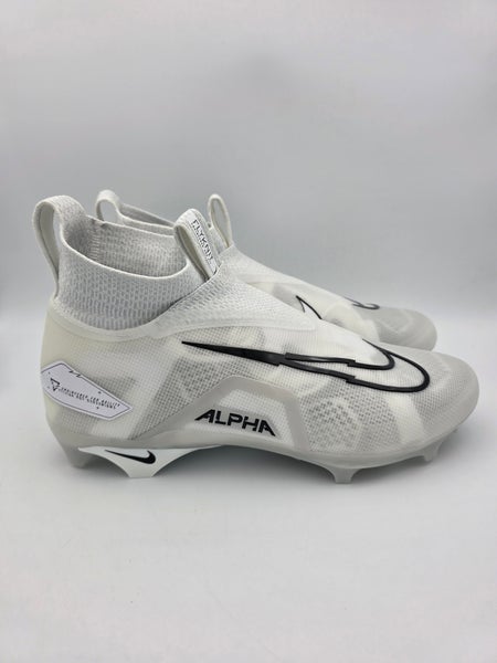 Nike Alpha Menace Elite 3 'Pure Platinum' Football Cleats Men's Size 14