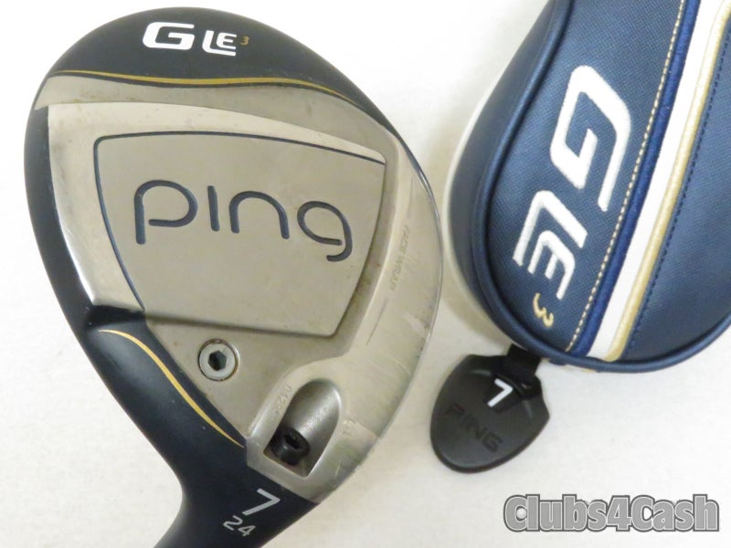PING Womens G Le3 Fairway 24  7 Wood ULT 250 Lite Flex +Cover .. LADIES