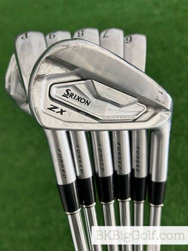 Srixon ZX5 / ZX7 Mkii Forged Combo Iron Set 5-P / KBS Tour Lite 100 Stiff