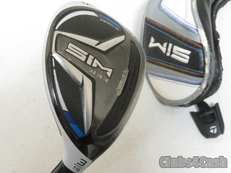 Taylormade SIM Max Rescue 19 3H Fujikura Ventus 7 Stiff Flex +Cover