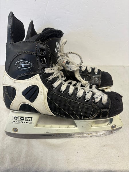 CCM JetSpeed Black Hockey Skates Regular Width 8.5 (Used)