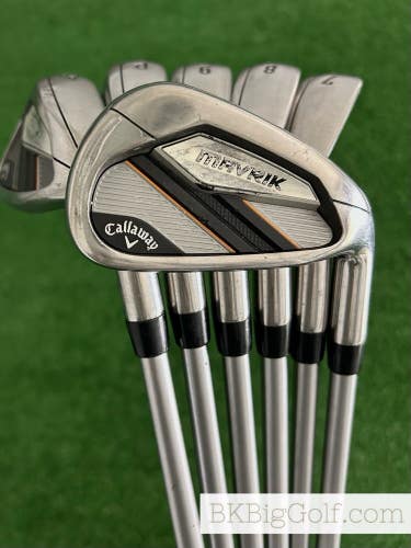 Callaway Mavrik Iron Set 6-A / Diamana 50 Regular Graphite