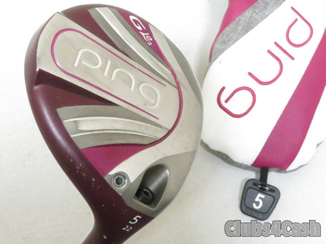 PING Womens G Le2 Fairway 22  5 Wood TFC 80 F LITE Flex +Cover .. LADIES