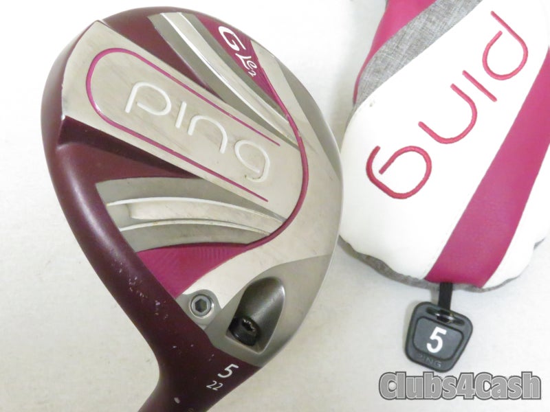 PING Womens G Le2 Fairway 22 5 Wood TFC 80 F LITE Flex +Cover .. LADIES