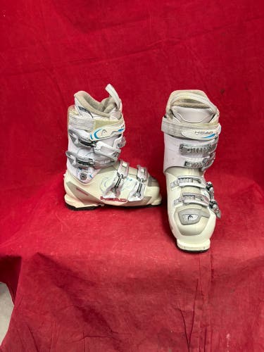 Ski Boots: Mondo 23 & 23.5 Women's HEAD Ski Boots (Used)